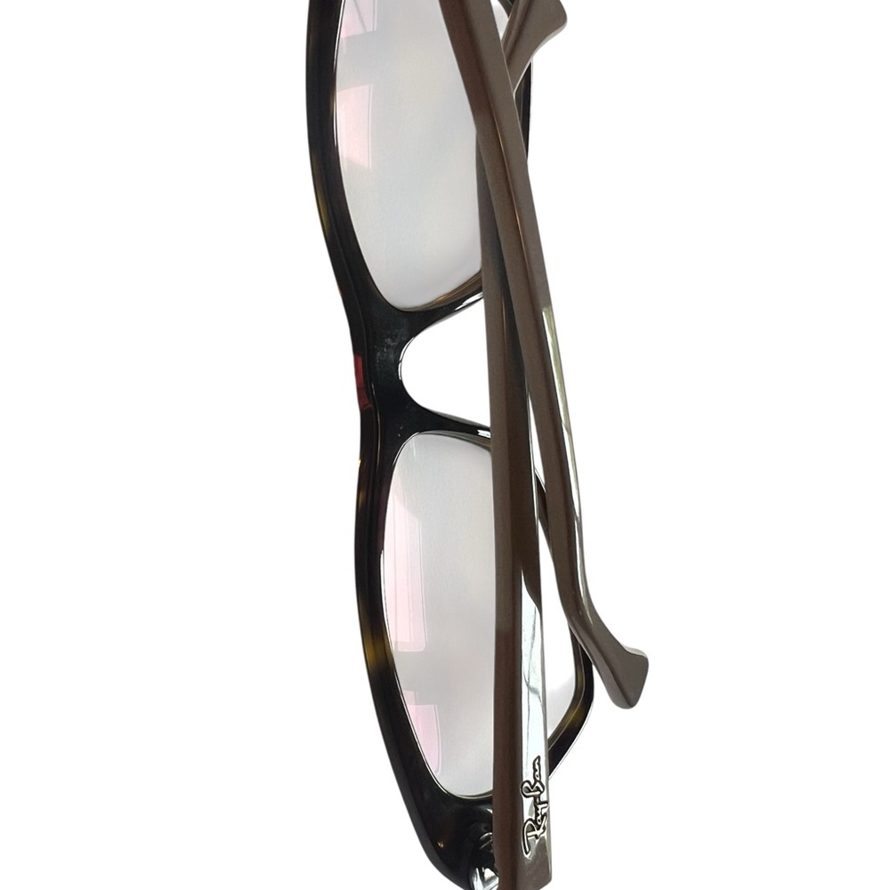 EUC~ Ray Ban Eyeglasses, Frames Only, RB 5298 5549, 53-17-135, DkBrown Tortoise - Picture 4 of 10